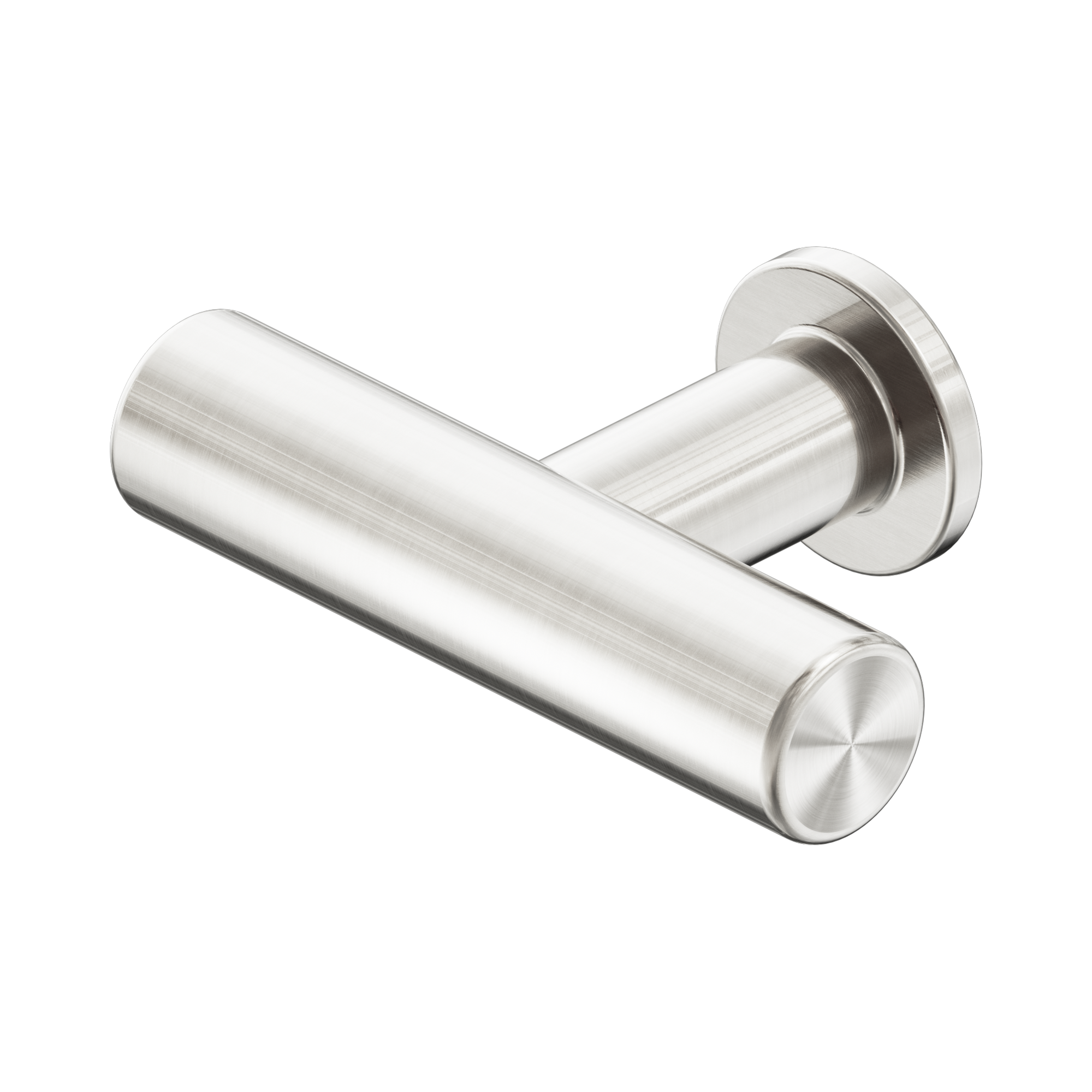 Nero Mecca T-Pull Handle, Brushed Nickel