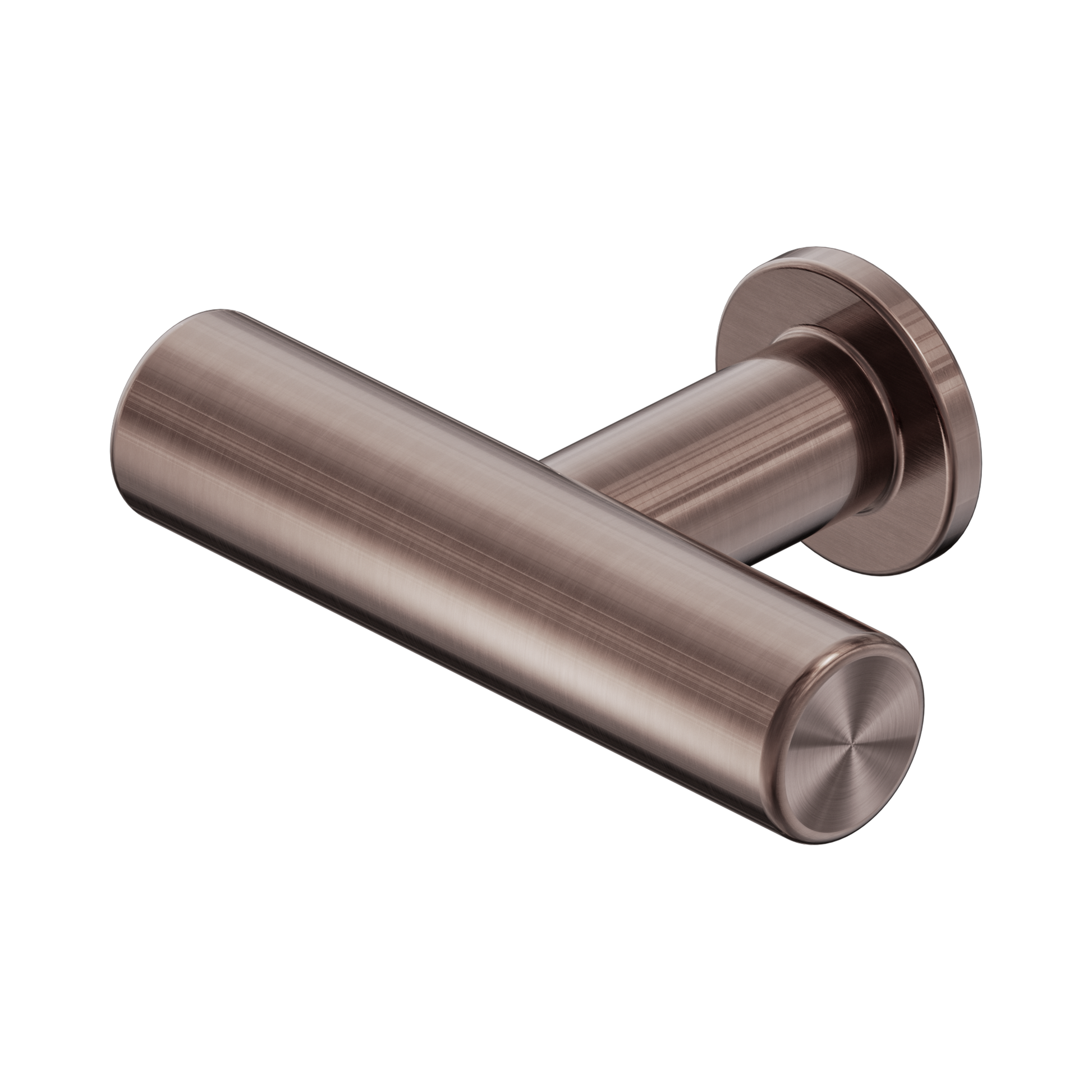 Nero Mecca T-Pull Handle, Brushed Bronze