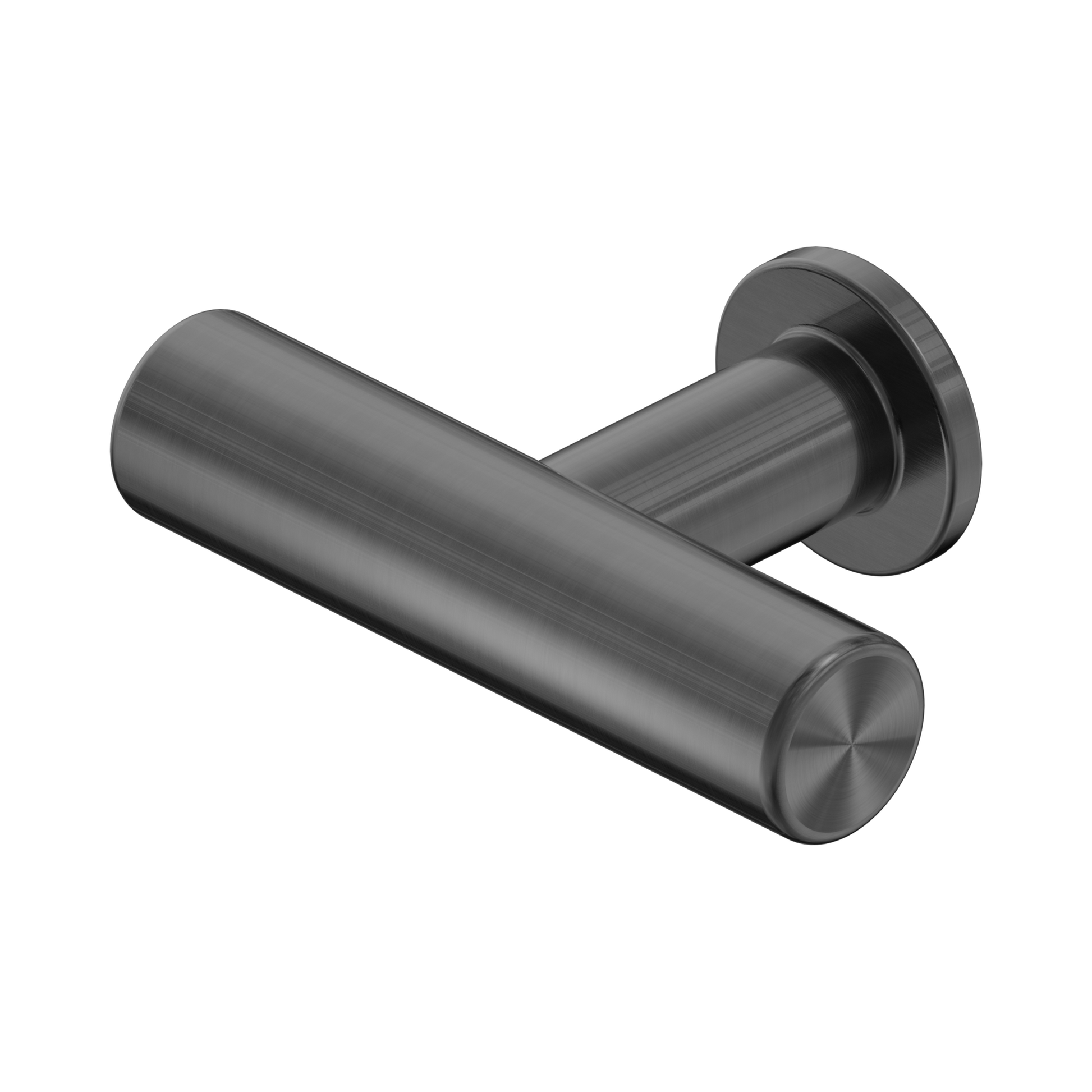 Nero Mecca T-Pull Handle, Gun Metal