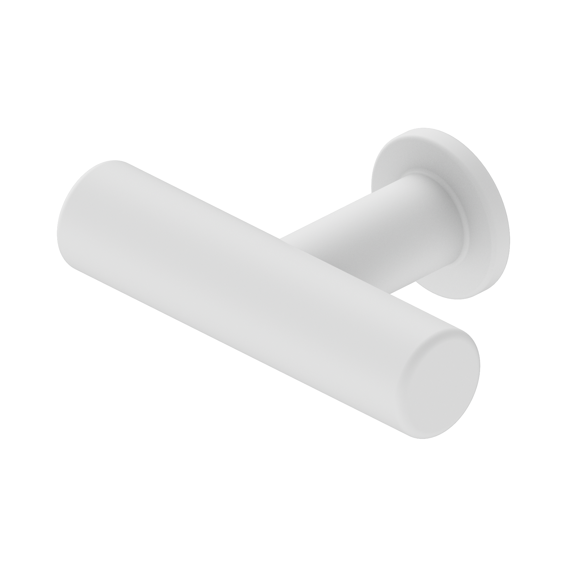 Nero Mecca T-Pull Handle, Matte White