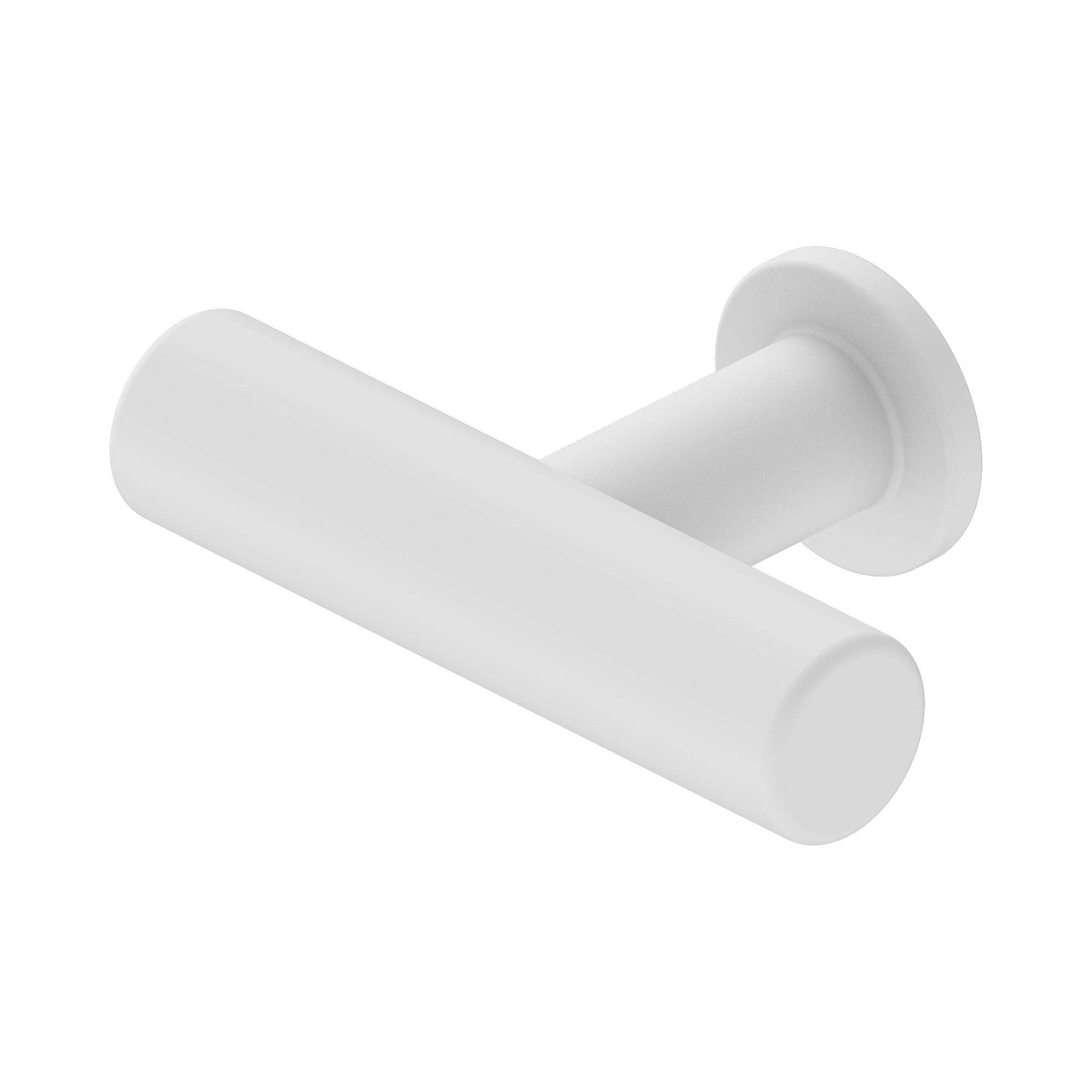 Nero Mecca T-Pull Handle, Matte White