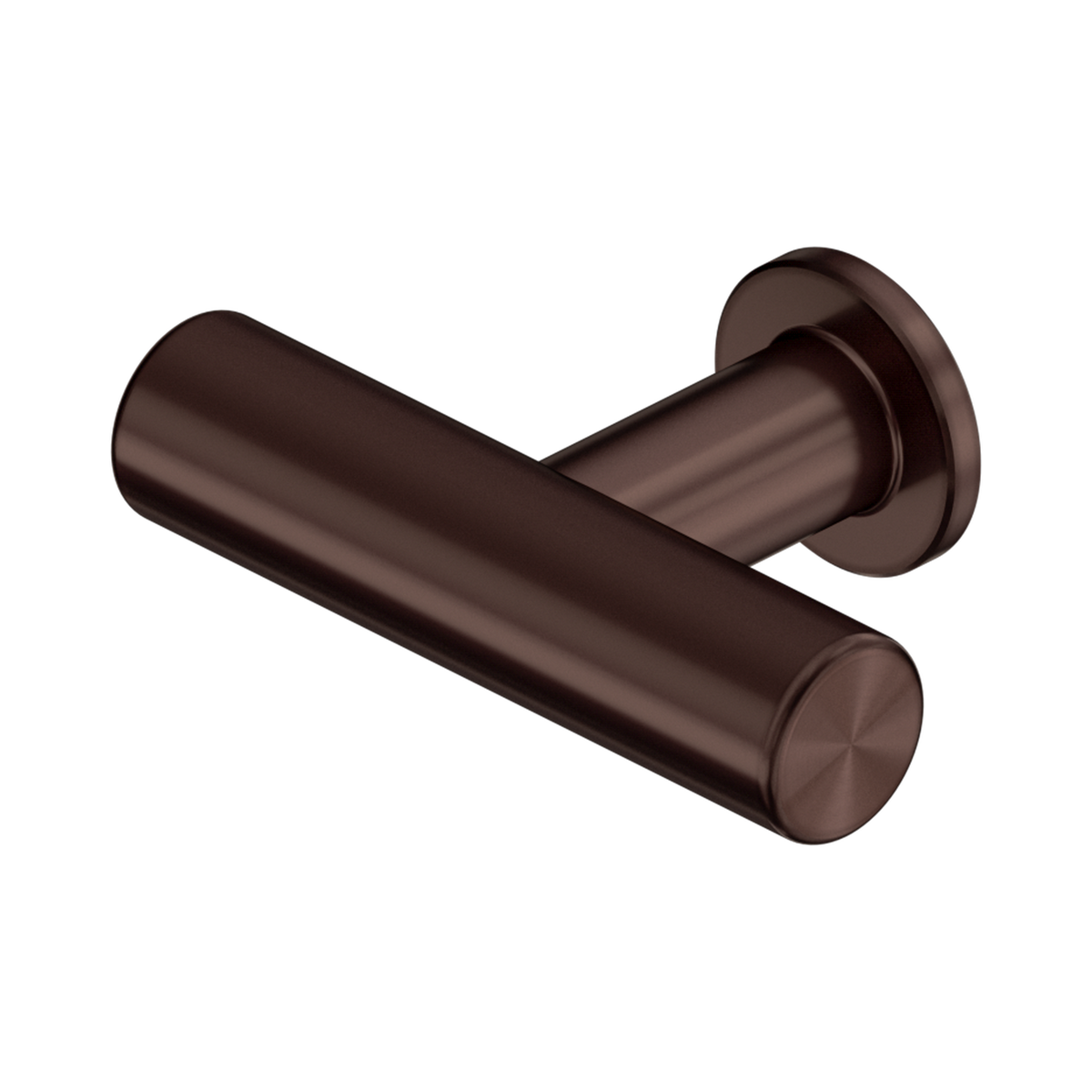 Nero Mecca T-Pull Handle, Rome Bronze