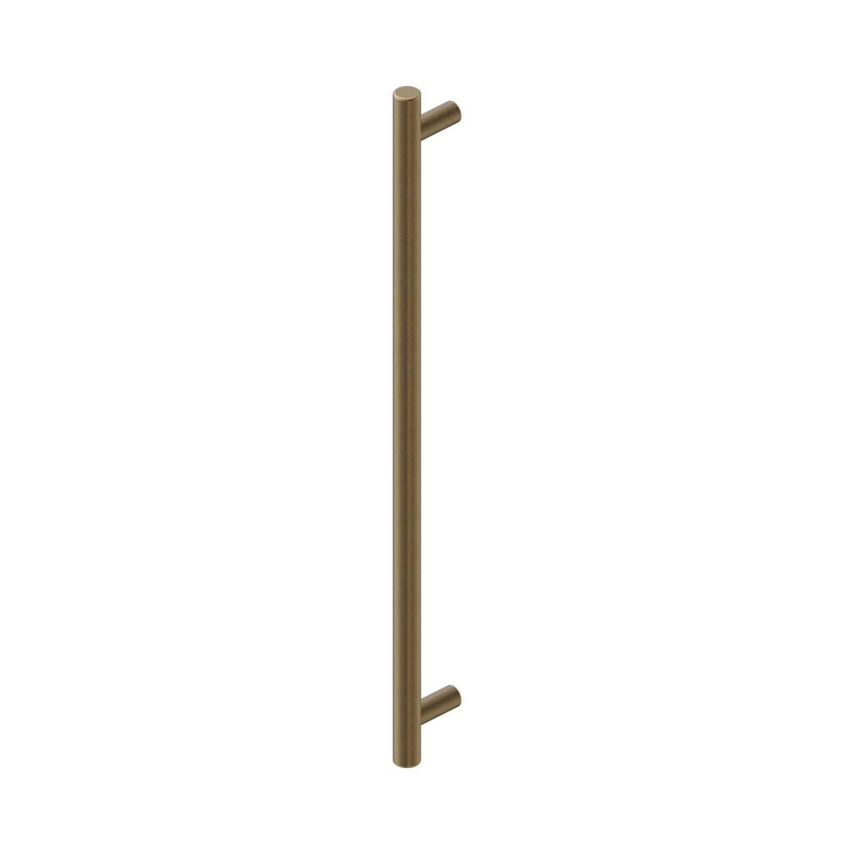 Nero Mecca Pull Handle 330mm, Tumbled Antique Brass