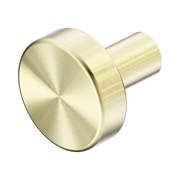 Nero Mecca Cabinet Knob – Ø26, Brushed Gold