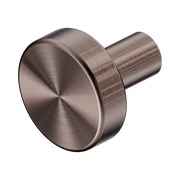 Nero Mecca Cabinet Knob – Ø26, Brushed Bronze