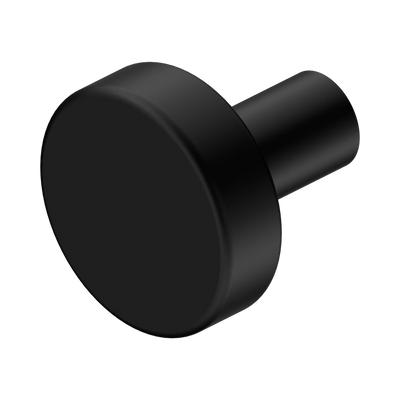 Nero Mecca Cabinet Knob – Ø26, Matte Black