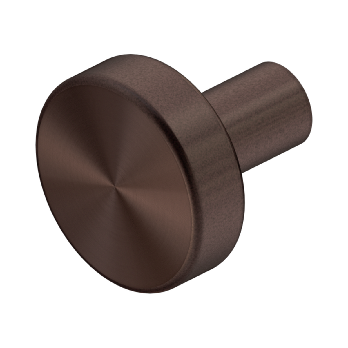Nero Mecca Cabinet Knob – Ø26, Rome Bronze