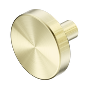 Nero Mecca Cabinet Knob – Ø36, Brushed Gold