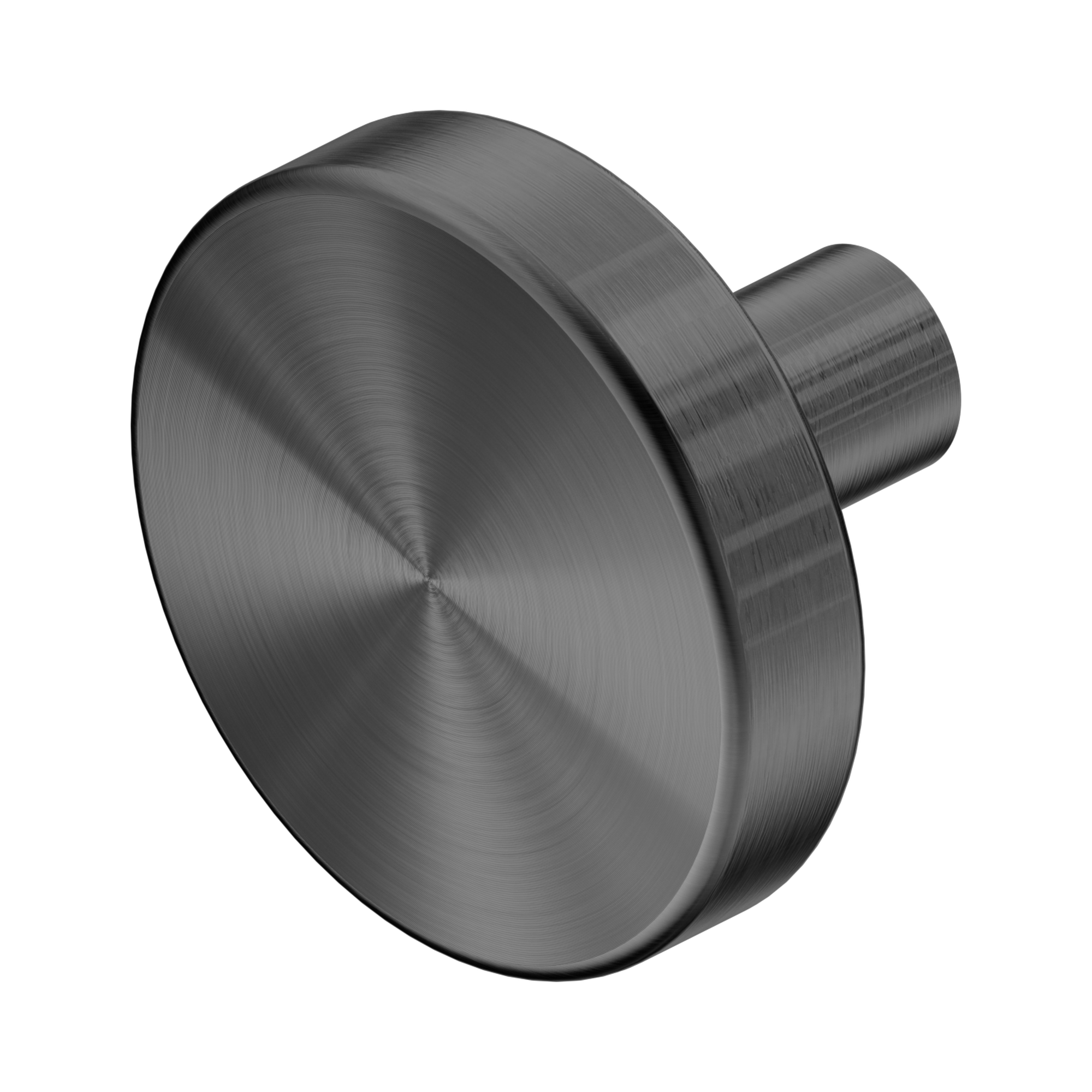Nero Mecca Cabinet Knob – Ø36, Gun Metal