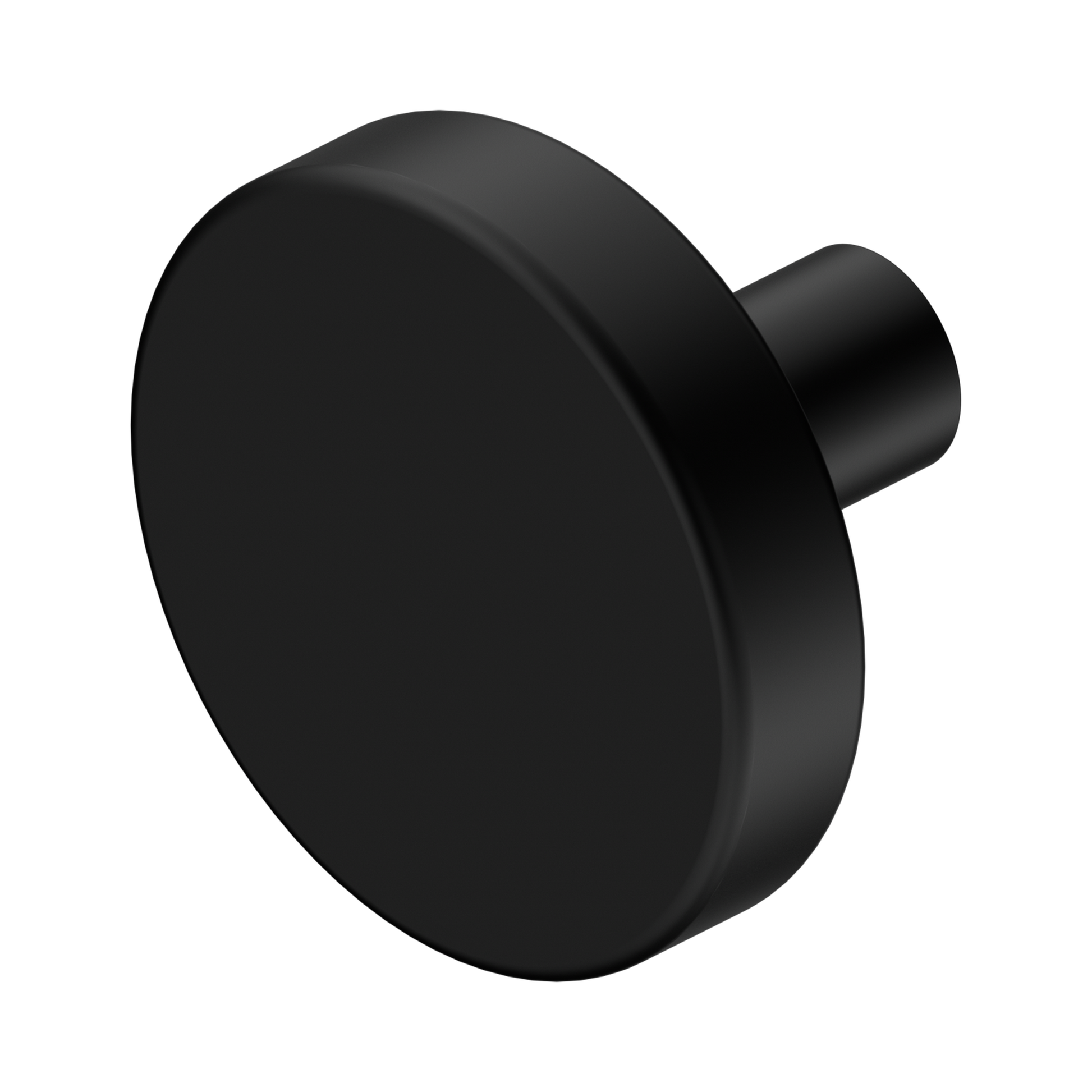 Nero Mecca Cabinet Knob – Ø36, Matte Black
