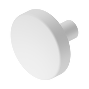 Nero Mecca Cabinet Knob – Ø36, Matte White