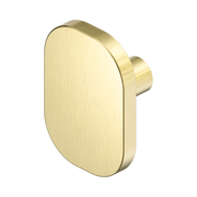 Nero Bianca Cabinet Knob, Brushed Gold