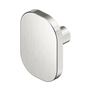 Nero Bianca Cabinet Knob, Brushed Nickel