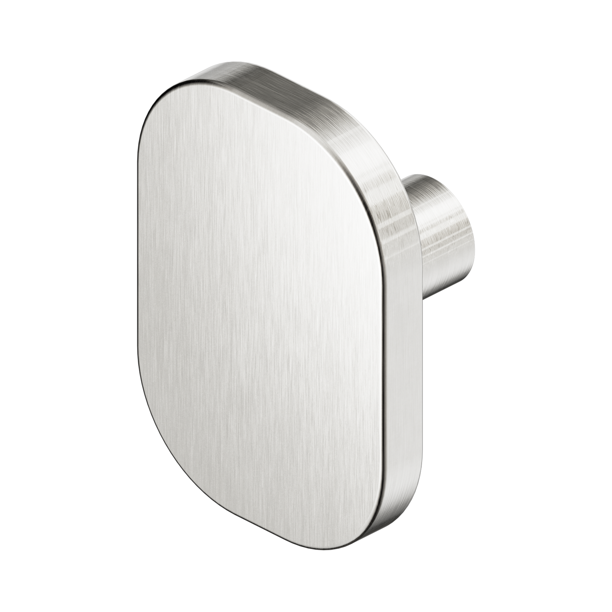 Nero Bianca Cabinet Knob, Brushed Nickel