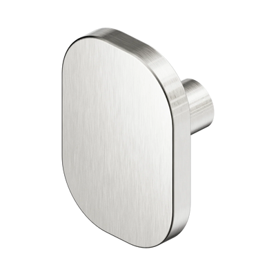 Nero Bianca Cabinet Knob, Brushed Nickel