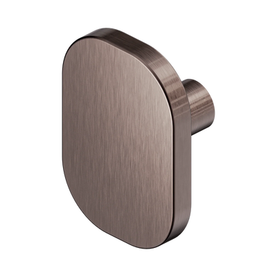 Nero Bianca Cabinet Knob, Brushed Bronze