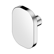 Nero Bianca Cabinet Knob, Chrome