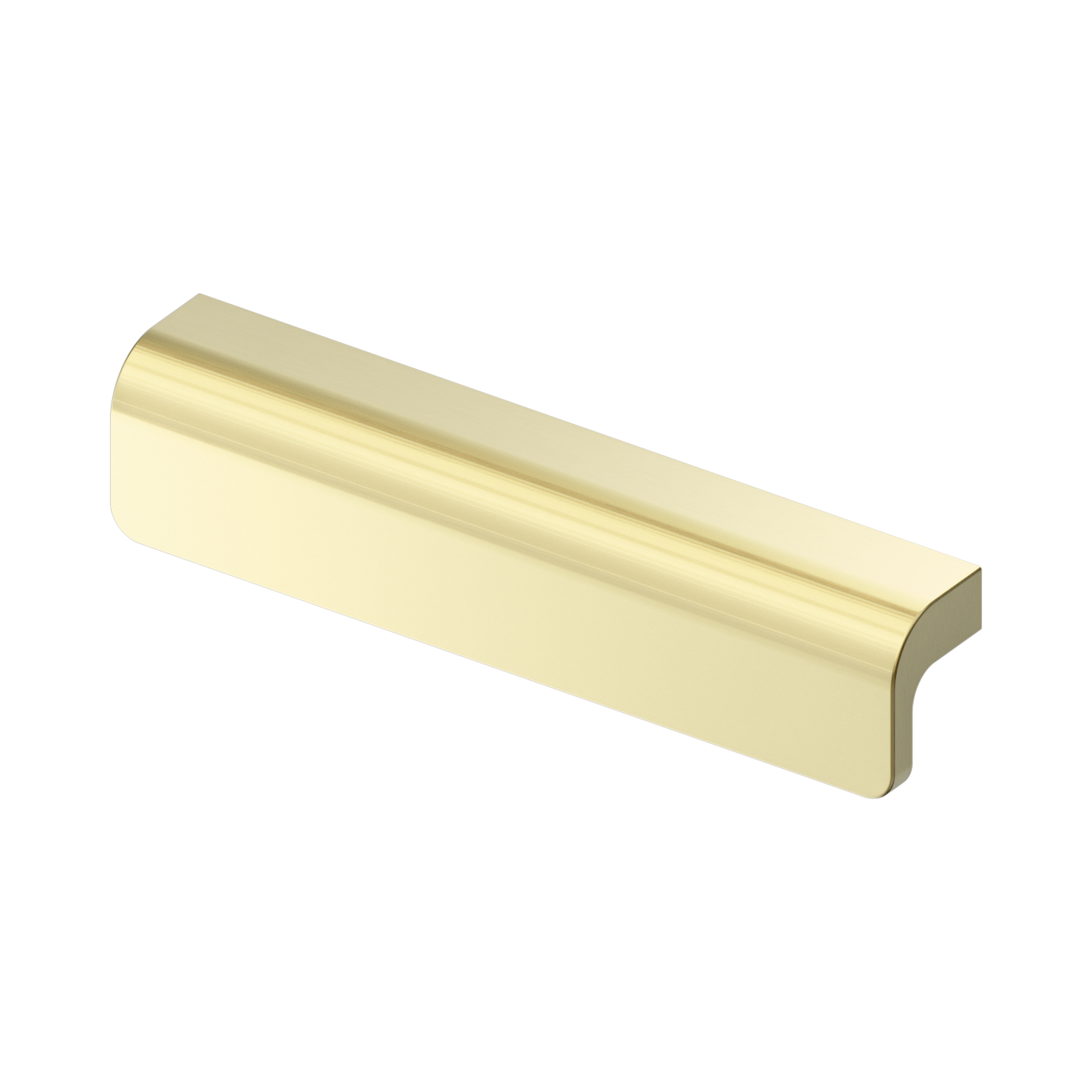 Nero Bianca Pull Handle 130mm, Brushed Gold