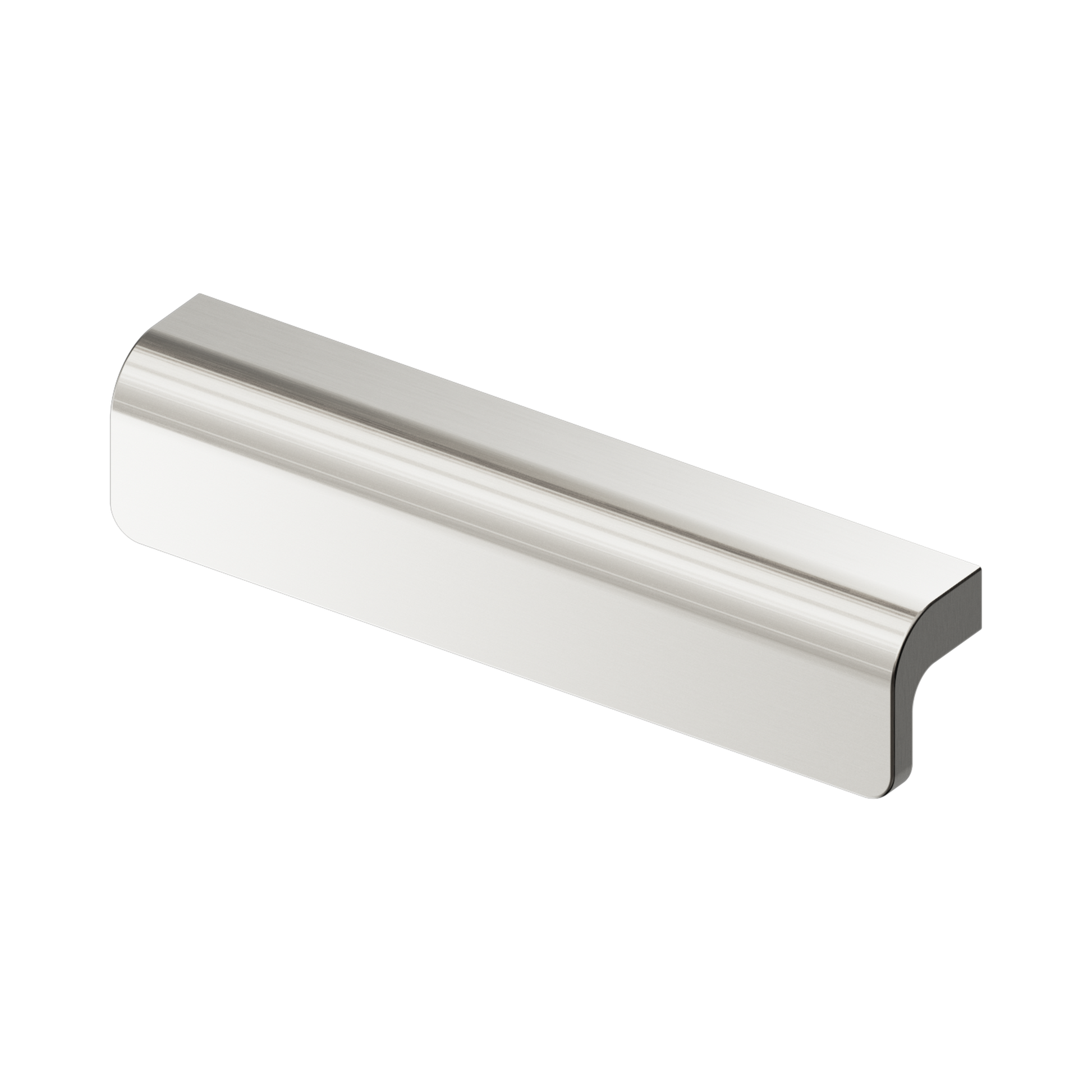 Nero Bianca Pull Handle 130mm, Brushed Nickel