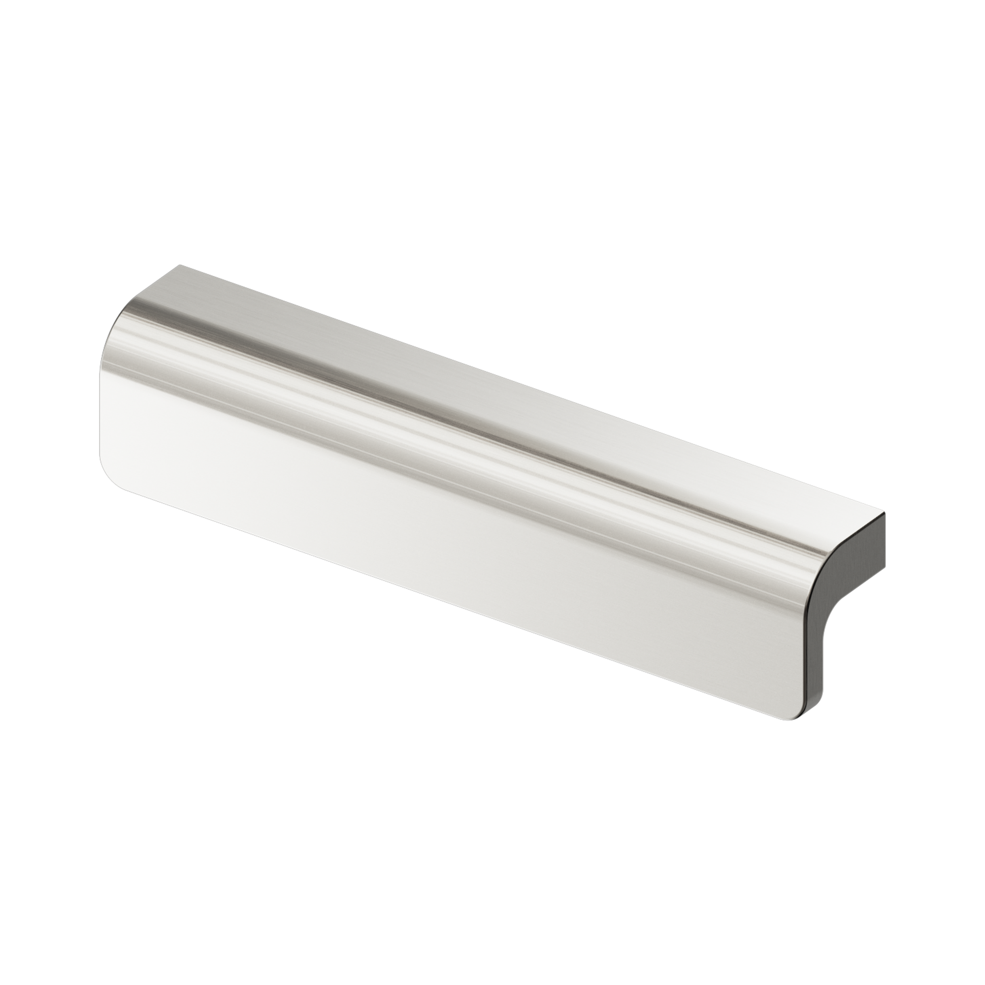 Nero Bianca Pull Handle 130mm, Brushed Nickel