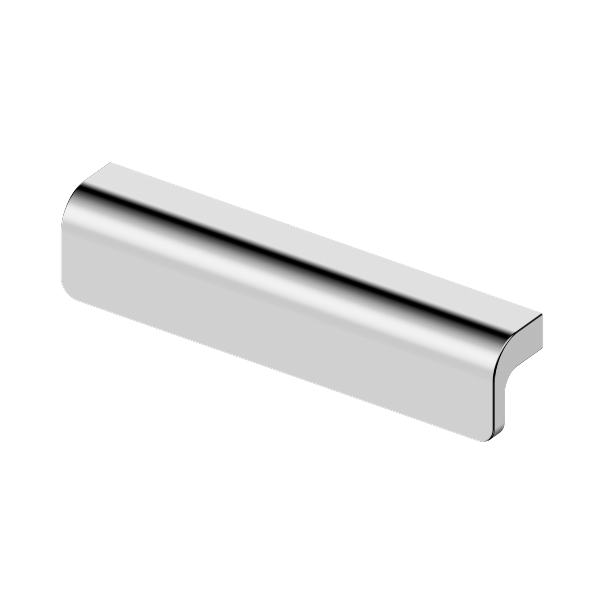 Nero Bianca Pull Handle 130mm, Chrome