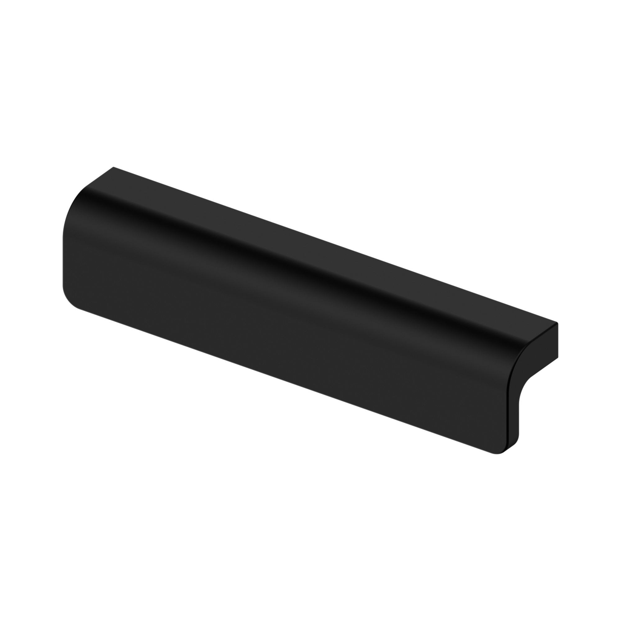 Nero Bianca Pull Handle 130mm, Matte Black