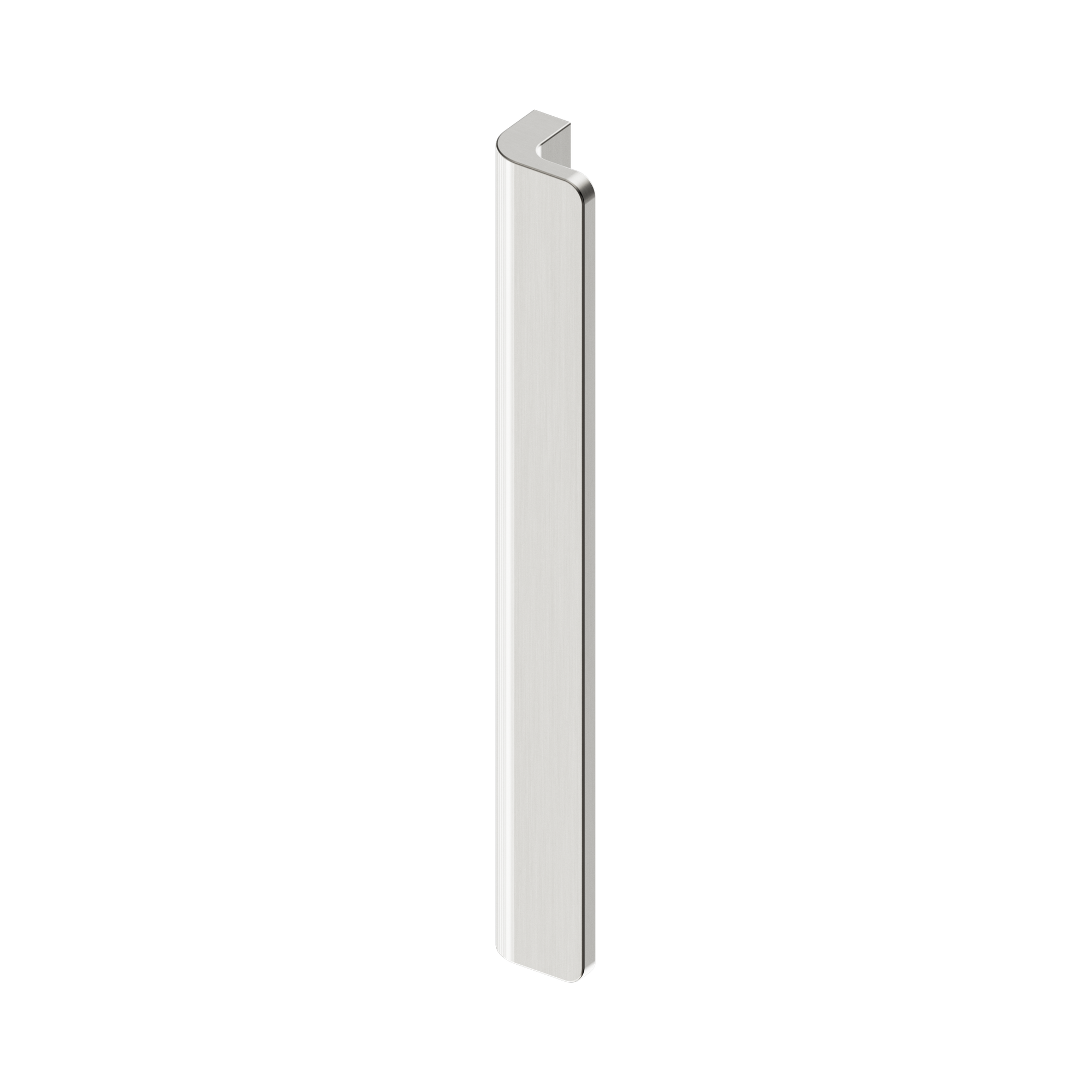 Nero Bianca Pull Handle 200mm, Brushed Nickel