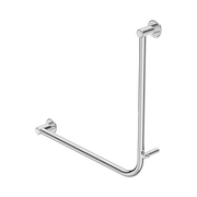 Nero Dolce II Care 32mm NZ4121 Accessible Grab Rail 90 Degree 750x750mm, Polished Chrome