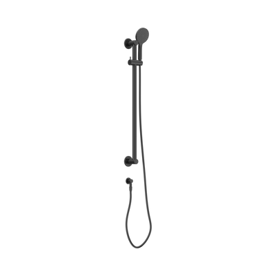 Nero Dolce II Care 32mm Grab Rail And Adjustable Shower Rail Set 900mm, 1.5m Hose, Gun Metal