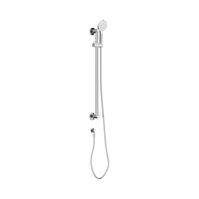 Nero Dolce II Care 32mm Grab Rail And Adjustable Shower Rail Set 900mm, 1.5m Hose, Polished Chrome