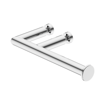 Nero Glass Mount Toilet Roll Holder, Chrome