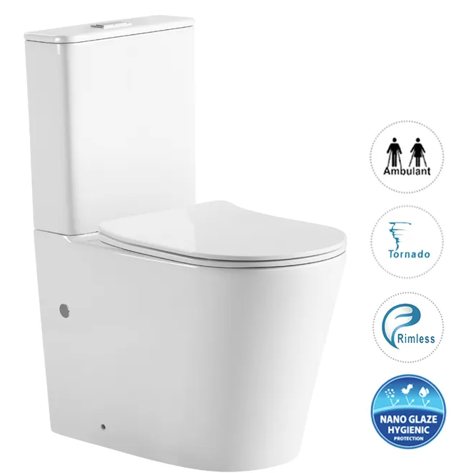 TOTO S2 Washlet with INS Radiant Rimless Tornado BTW Toilet Suite Special Pack (IRTSPK/TCF33320GAU