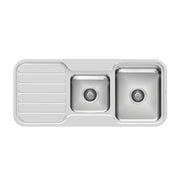 Phoenix 1000 Series 1-3/4 Bowl Sink W/-Drainer No Hole, Stainless Steel