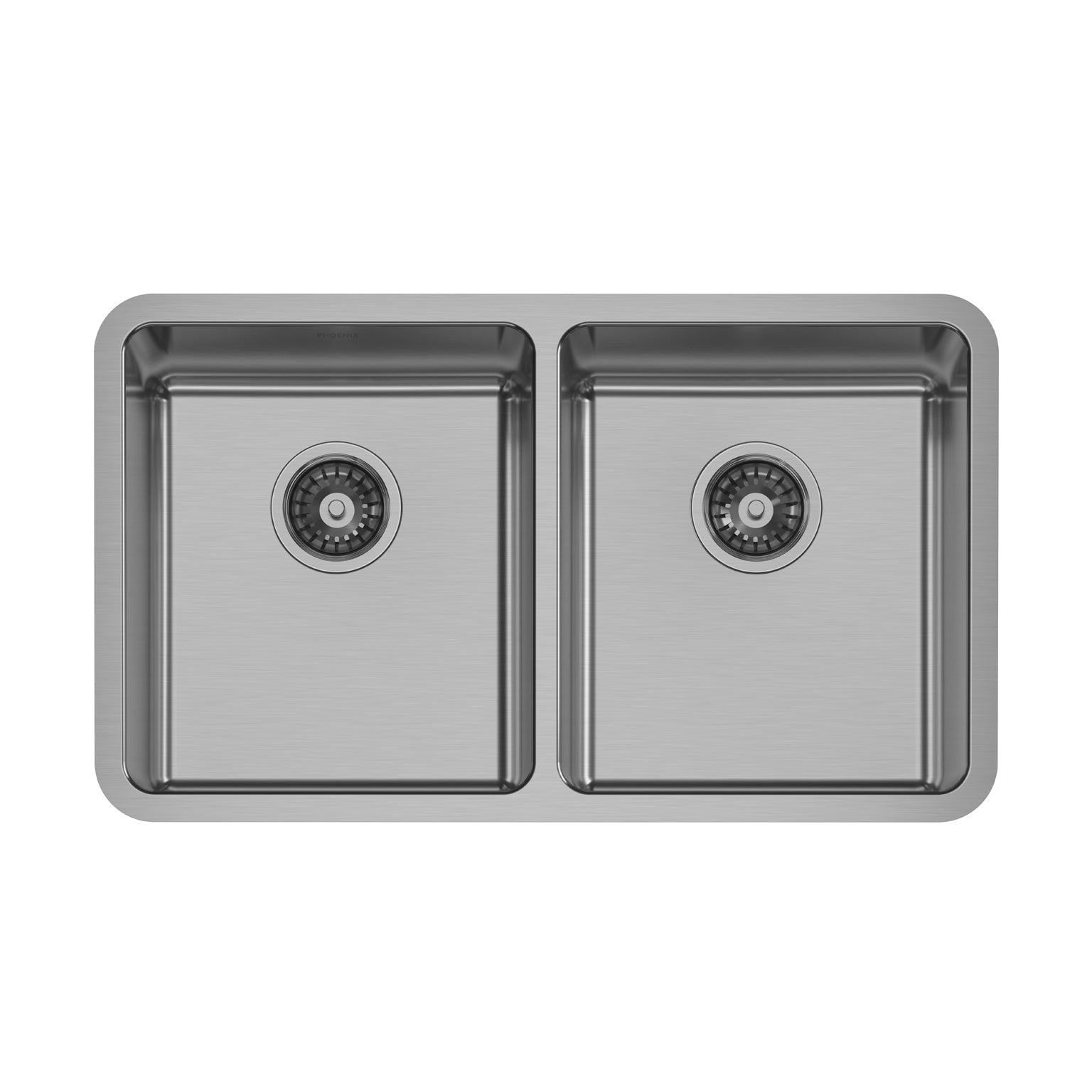 Phoenix 2000 Series Double Bowl Under / Over Sink, Stainless Steel