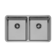 Phoenix 2000 Series Double Bowl Under / Over Sink, Stainless Steel