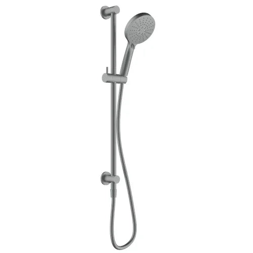 Millennium Finesa Top Inlet Rail Shower, Gun Metal