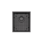 Phoenix 4000 Series Single Bowl Under / Over Sink, Brushed Carbon
