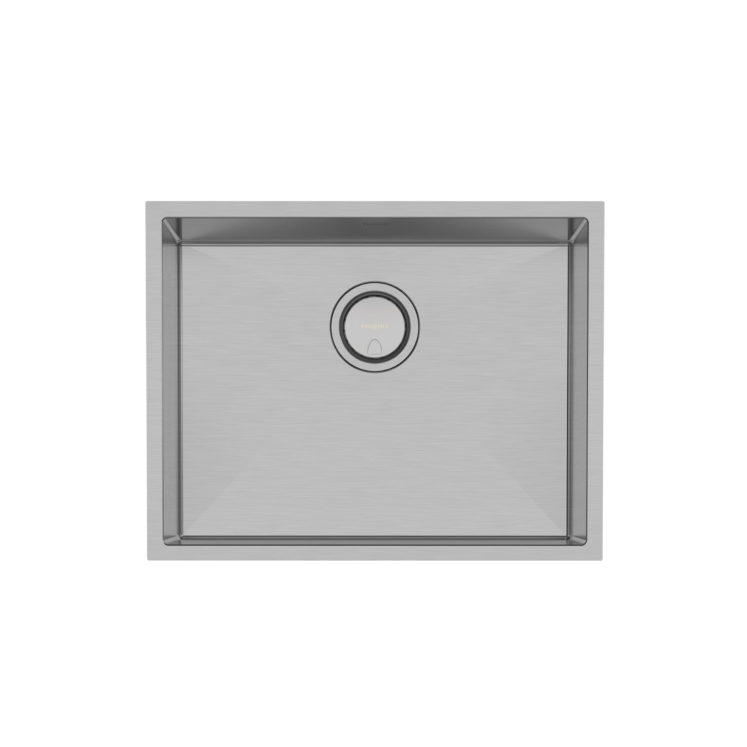 Phoenix 4000 Series Large Single Bowl Under / Over Sink, Stainless Steel