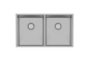 Phoenix 4000 Series Double Bowl Under / Over Sink, Stainless Steel