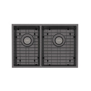 Phoenix 4000 Series 1-3/4 R/H Bowl Under / Over Sink, Brushed Carbon