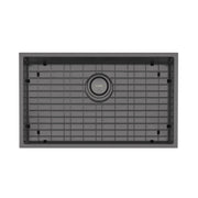 Phoenix 4000 Series Extra Large Single Bowl Under / Over Sink, Brushed Carbon