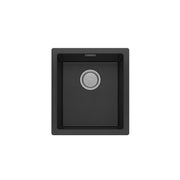 Phoenix 5000 Series Single Bowl Under / Over Sink, Matte Black