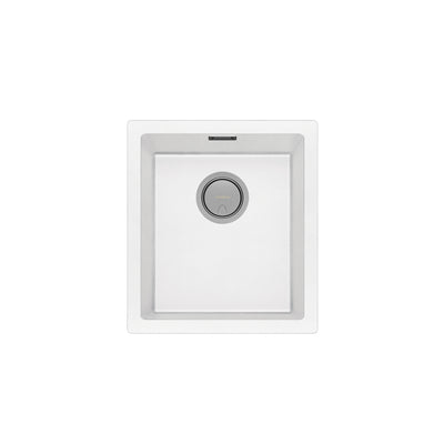 Phoenix 5000 Series Single Bowl Sink, Matte White