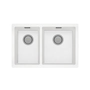 Phoenix 5000 Series 1-3/4 R/H Bowl Under / Over Sink, Matte White