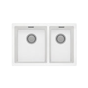 Phoenix 5000 Series 1-3/4 L/H Bowl Under / Over Sink, Matte White