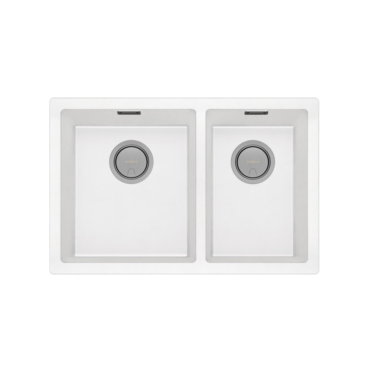 Phoenix 5000 Series 1-3/4 L/H Bowl Under / Over Sink, Matte White