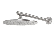 Phoenix Vivid Slimline SS 316 Shower Arm & 250mm Rose, Stainless Steel
