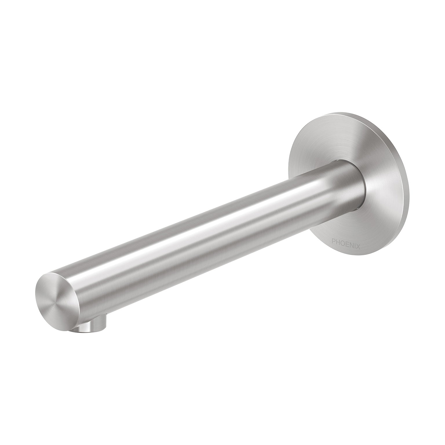 Phoenix Vivid Slimline SS 316 Wall Basin / Bath Outlet 180mm, Stainless Steel