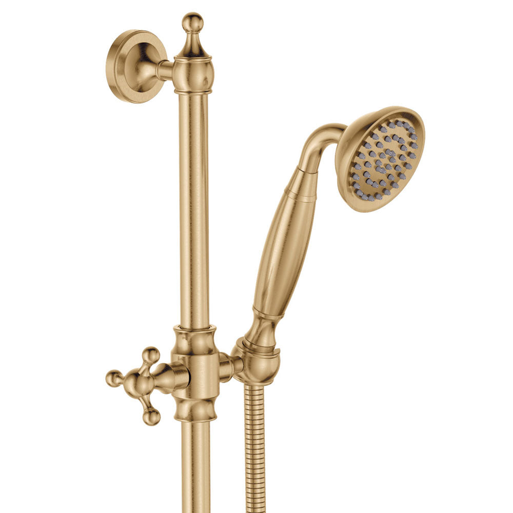 Fienza Lillian Rail Shower Set, Urban Brass
