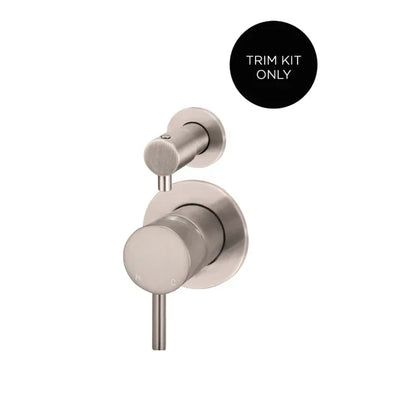 Meir Round Diverter Mixer Finish Kit, Champagne
